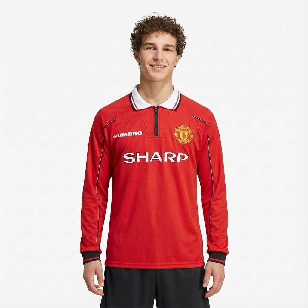 A*8様 UMBRO Manchester United 長袖シャツ Lサイズ Camisa Retrô Manchester United 1998/99 I Manga Longa – Futesportebr