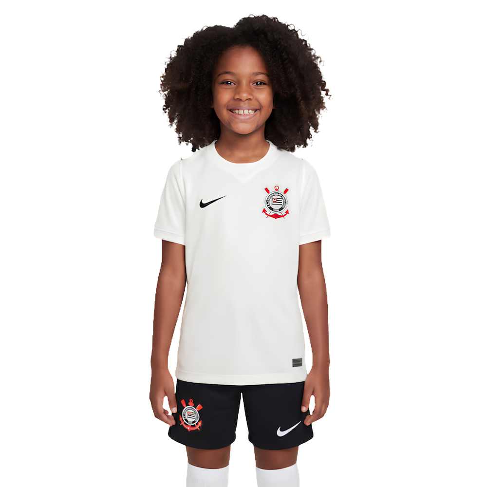 Camisa Corinthians Nike I 2026/27 Torcedor Infantil