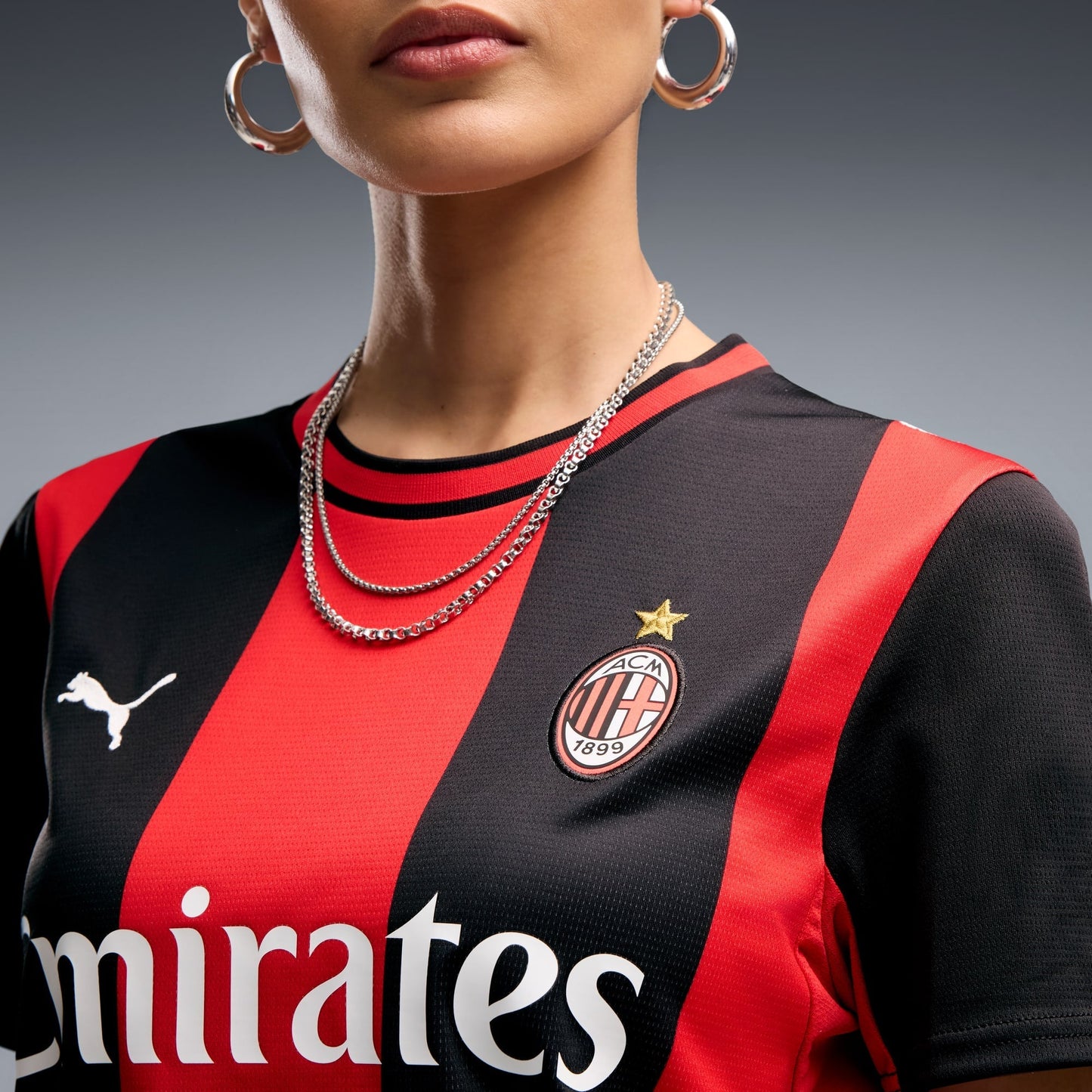 Camisa Feminina Puma AC Milan 2026/27 I