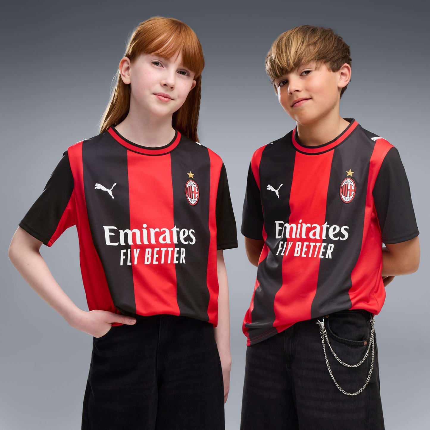 Camisa Infantil Puma AC Milan 2026/27 I