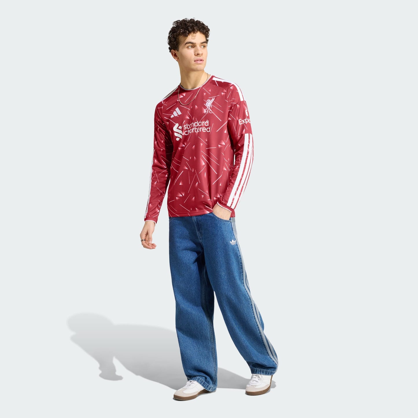 Camisa Manga Longa Adidas Liverpool 2026/27 I