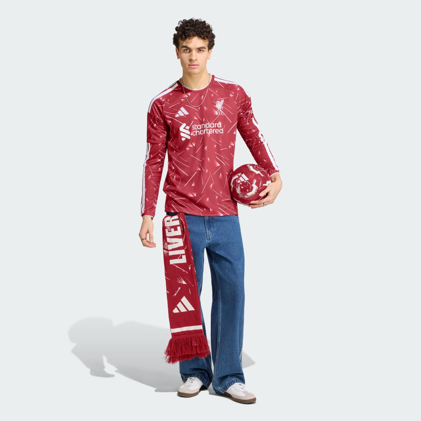 Camisa Manga Longa Adidas Liverpool 2026/27 I