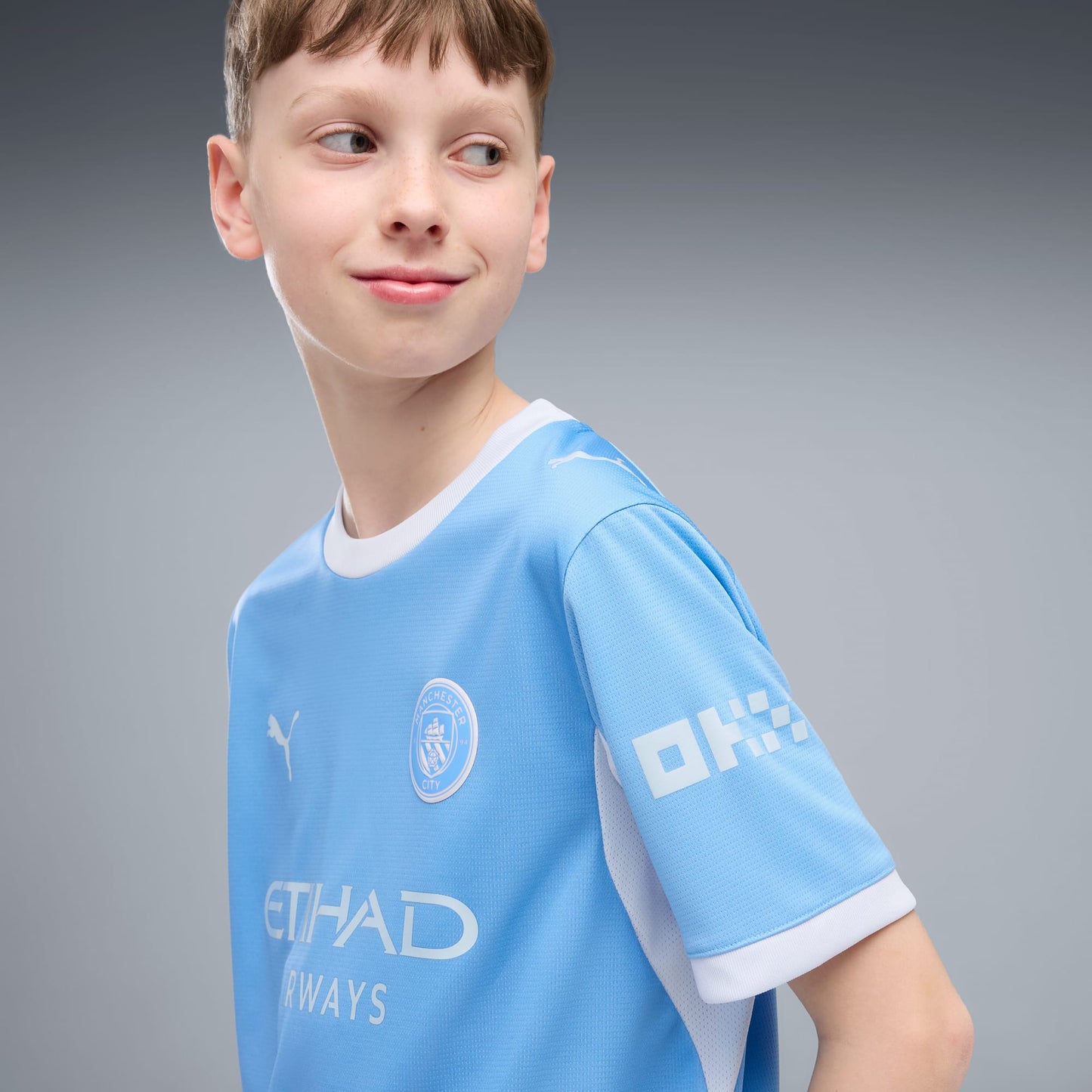 Camisa Infantil Puma Manchester City 2026/27 I