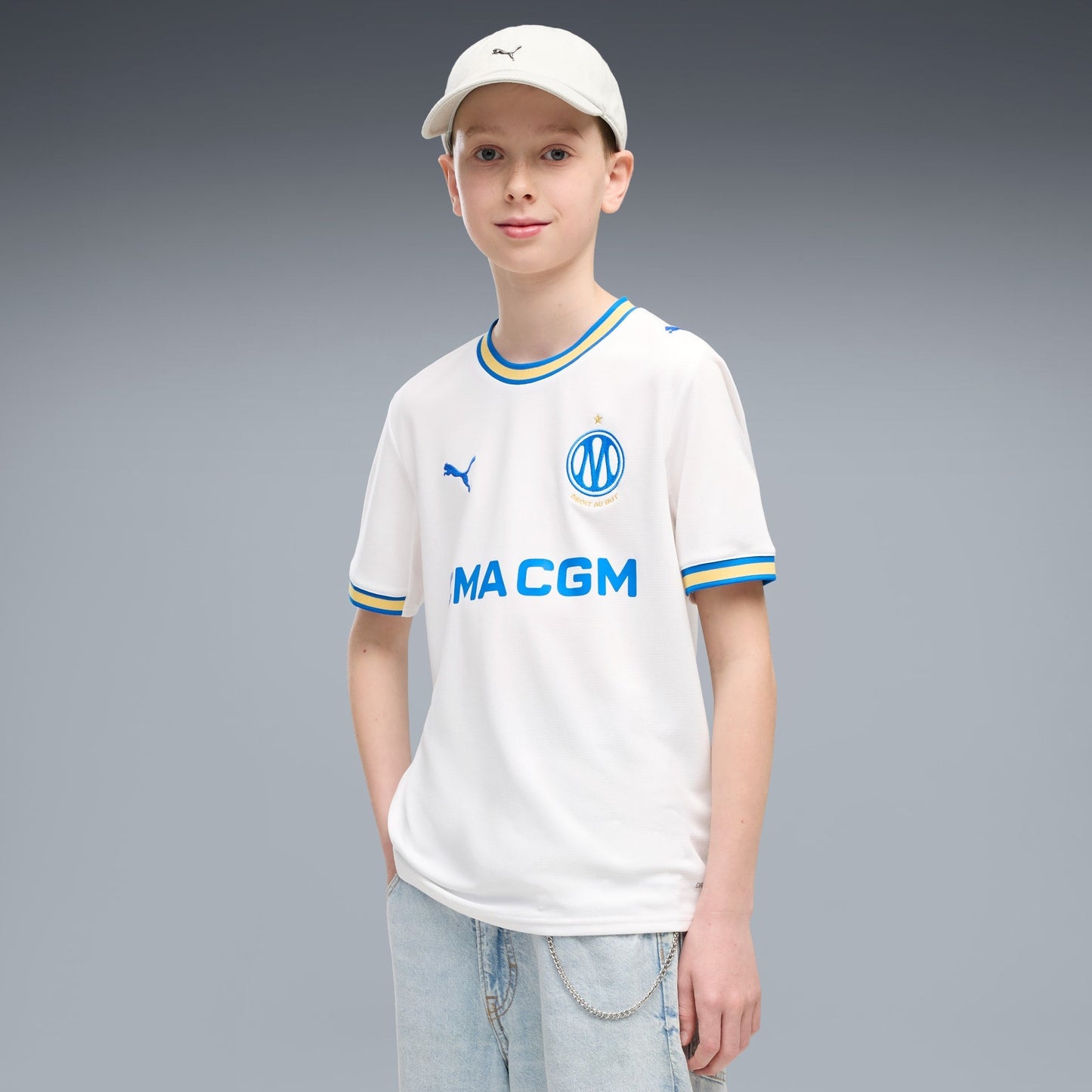 Camisa Infantil Puma Olympique de Marseille 2026/27 I