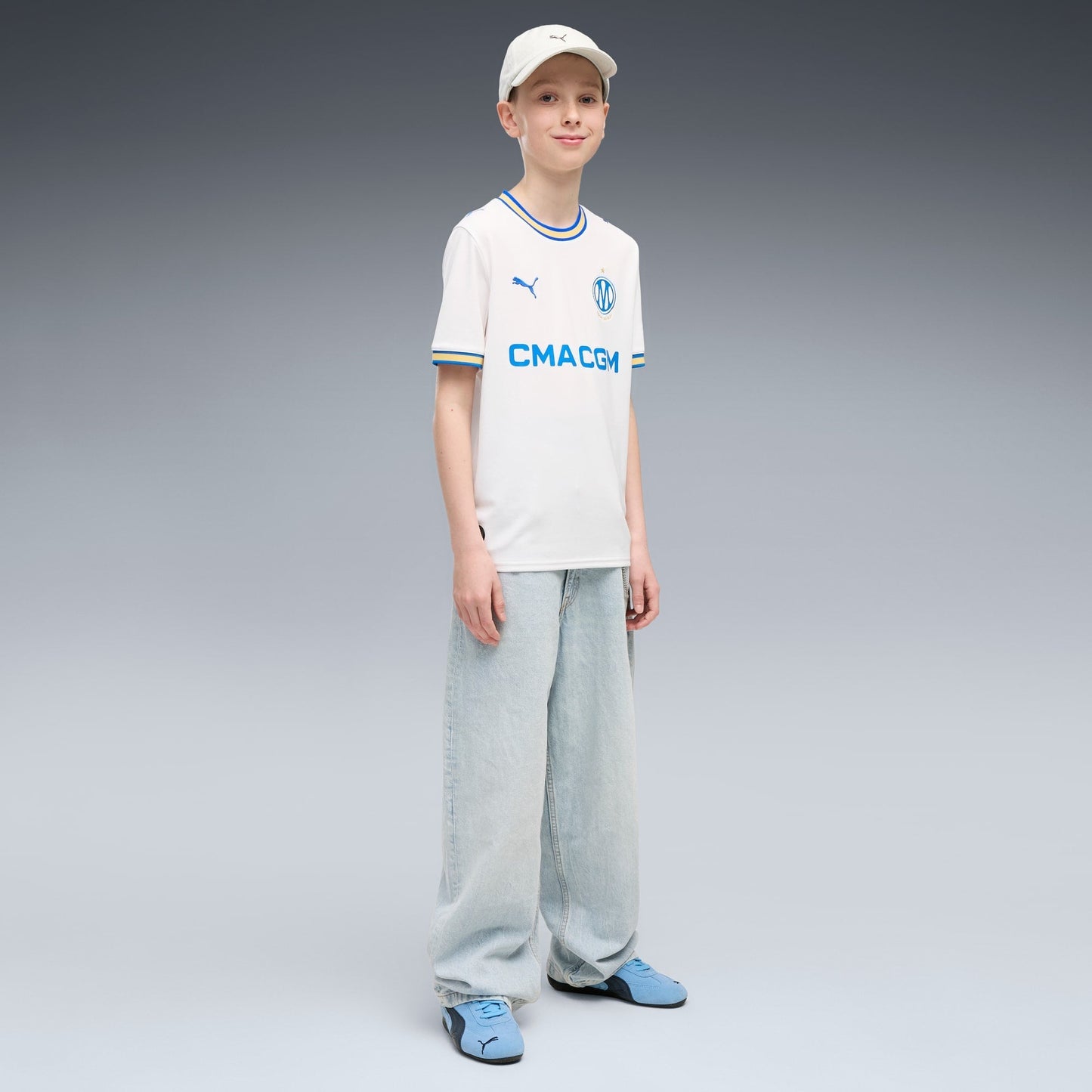 Camisa Infantil Puma Olympique de Marseille 2026/27 I