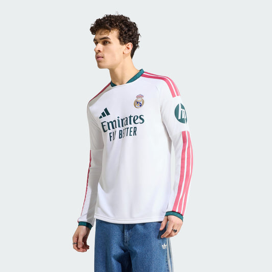 Camisa Manga Longa Adidas Real Madrid 2026/27 I