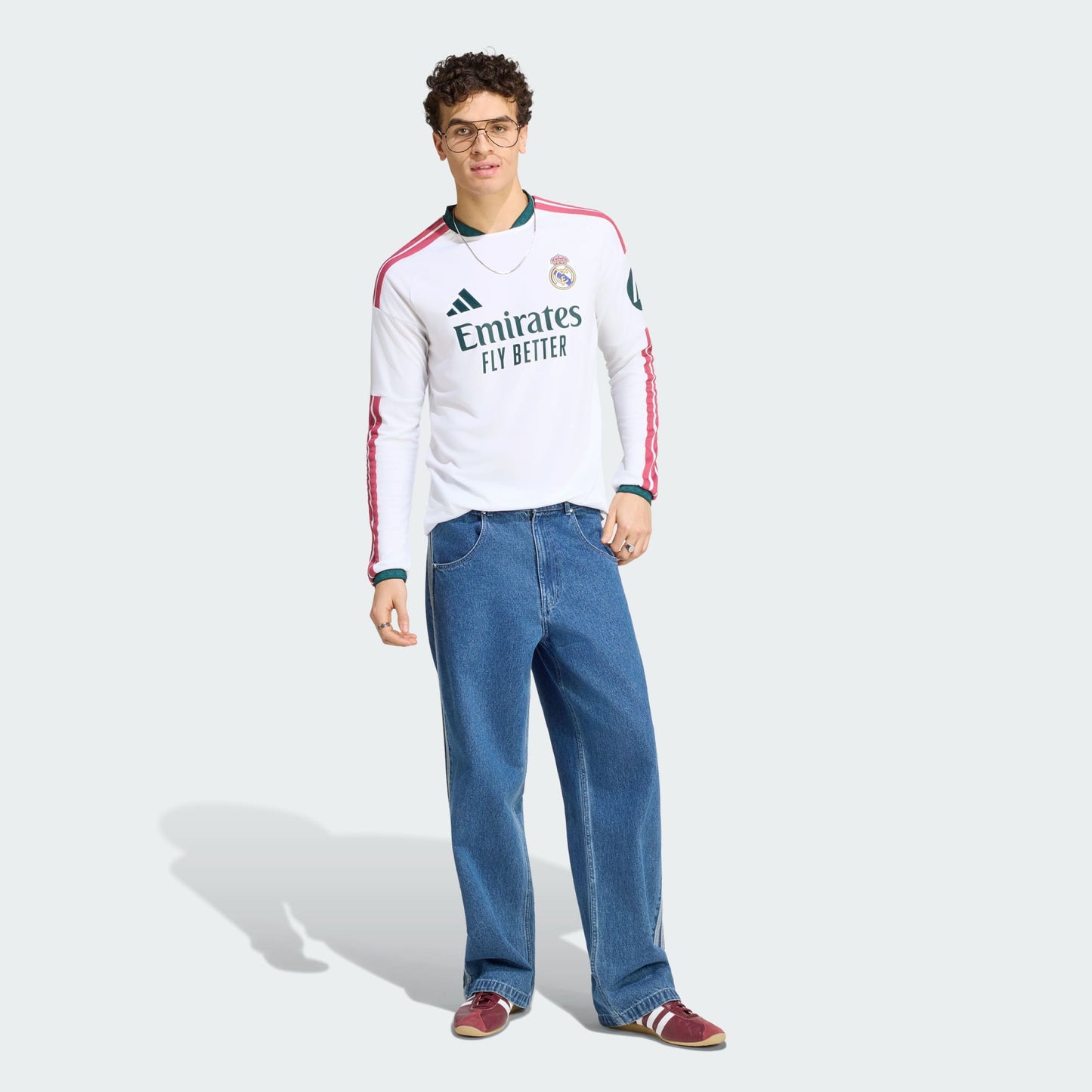 Camisa Manga Longa Adidas Real Madrid 2026/27 I