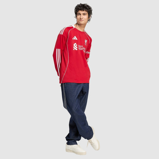 Camisa adidas Liverpool 2025/26 I Manga Longa