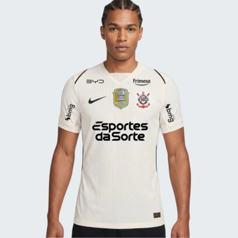 Camisa Nike Corinthians 2026/27 I jogador Com Patrocínios