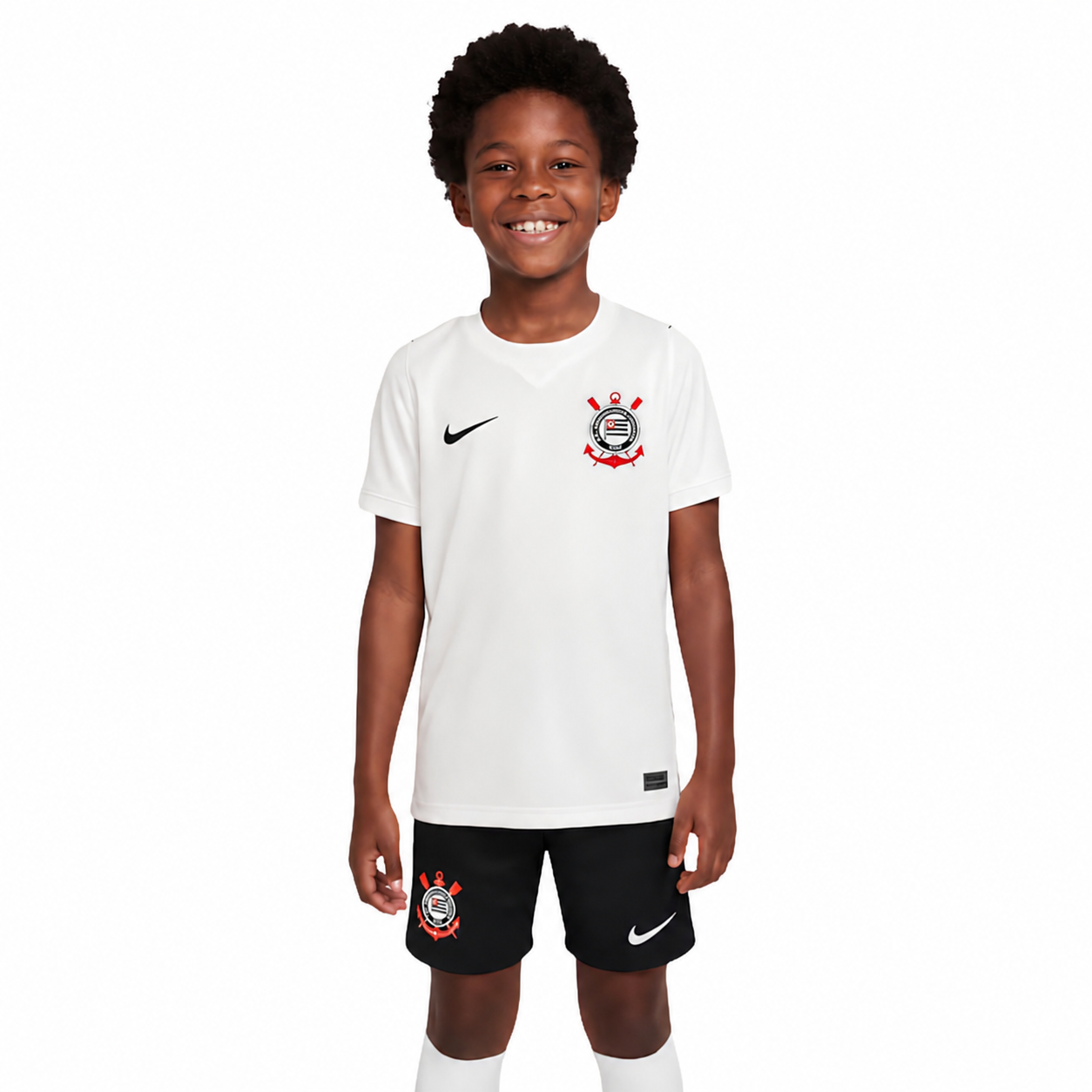 Camisa Corinthians Nike I 2026/27 Torcedor Infantil