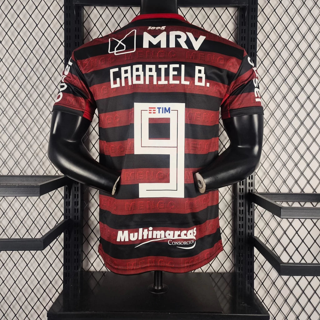 Camisa Flamengo Adidas Casa 19/20 - Retrô -  Todos os Patrocínios