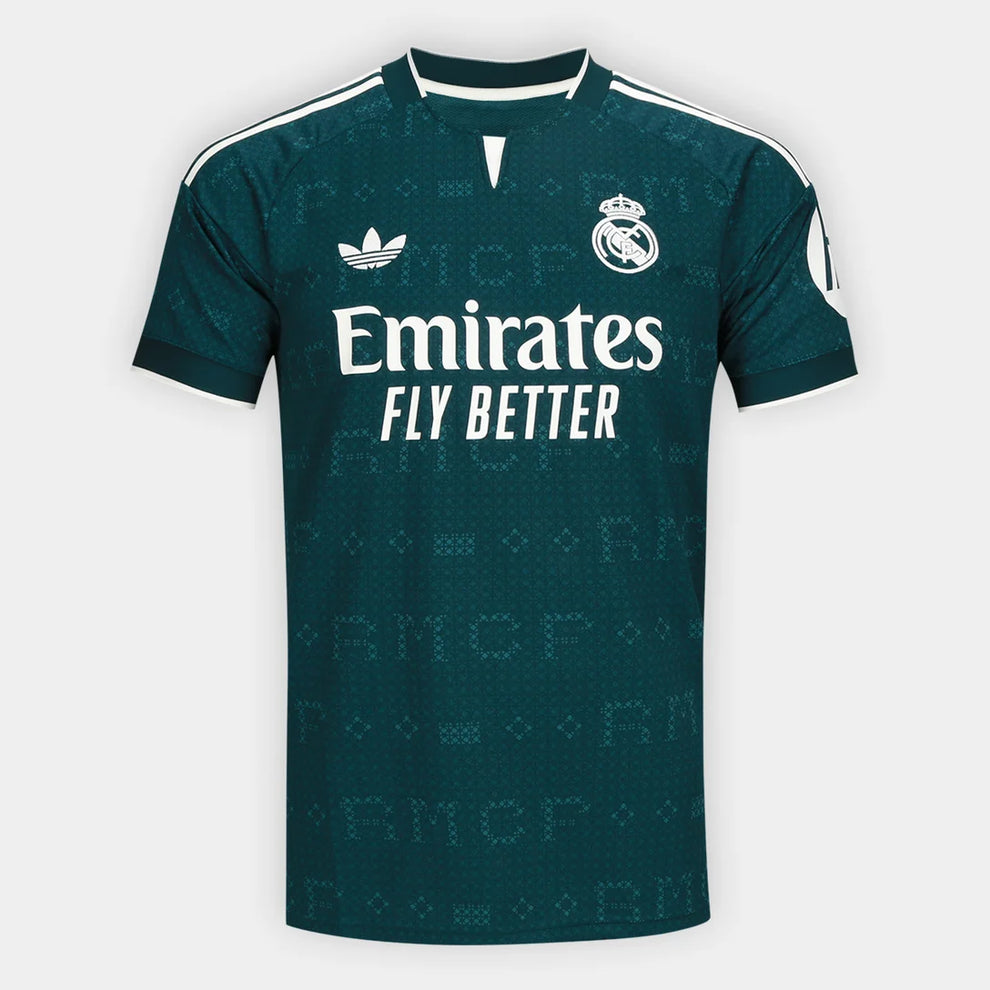 Camisa Real Madrid Torcedor Away 2026/27 Verde