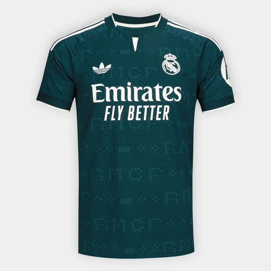 Camisa Real Madrid Torcedor Away 2026/27 Verde